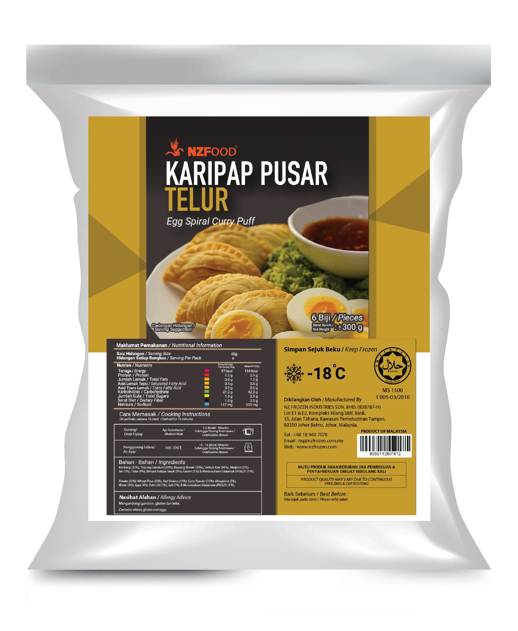 Karipap Pusar Telur - Image 2
