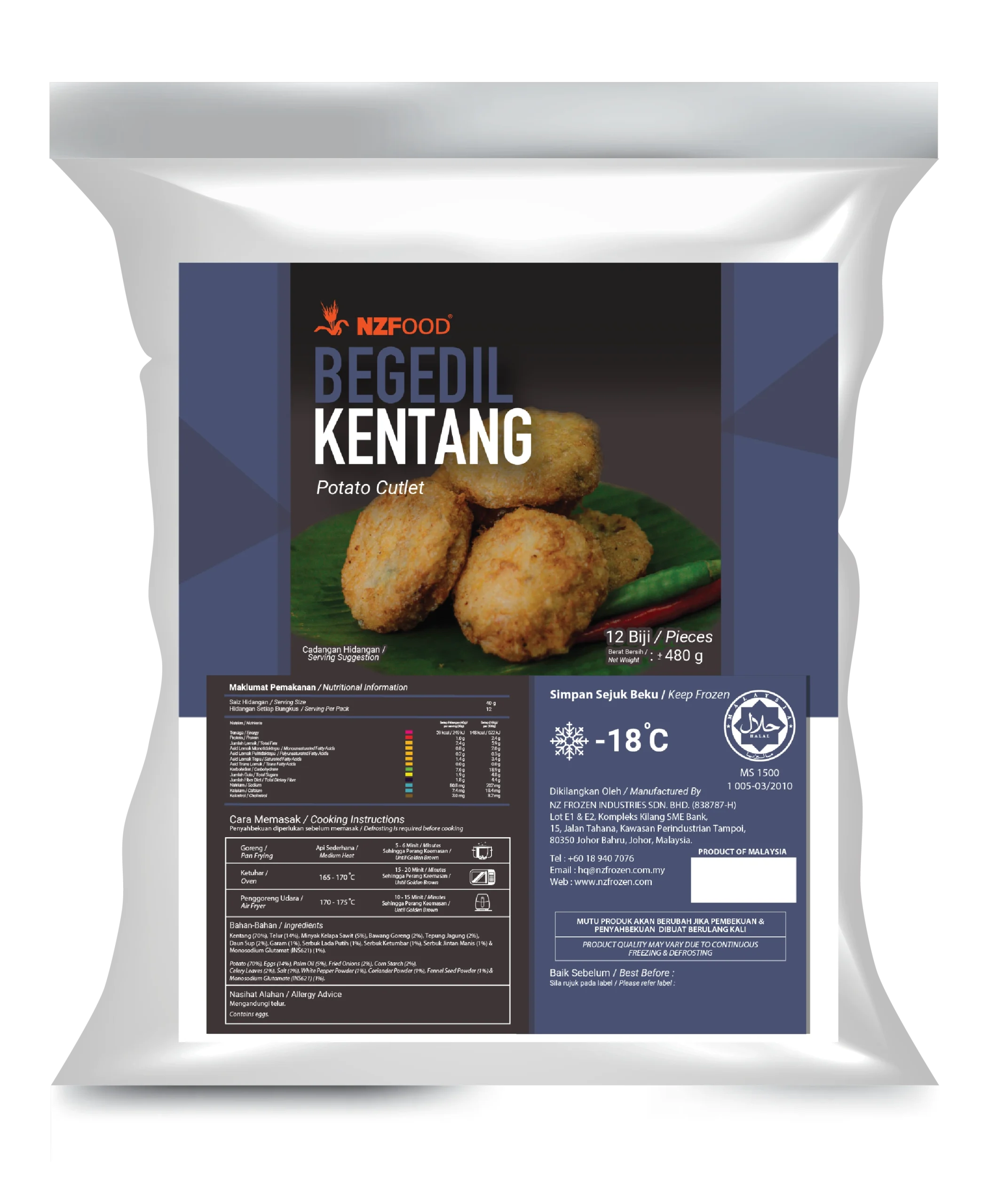 Begedil Kentang