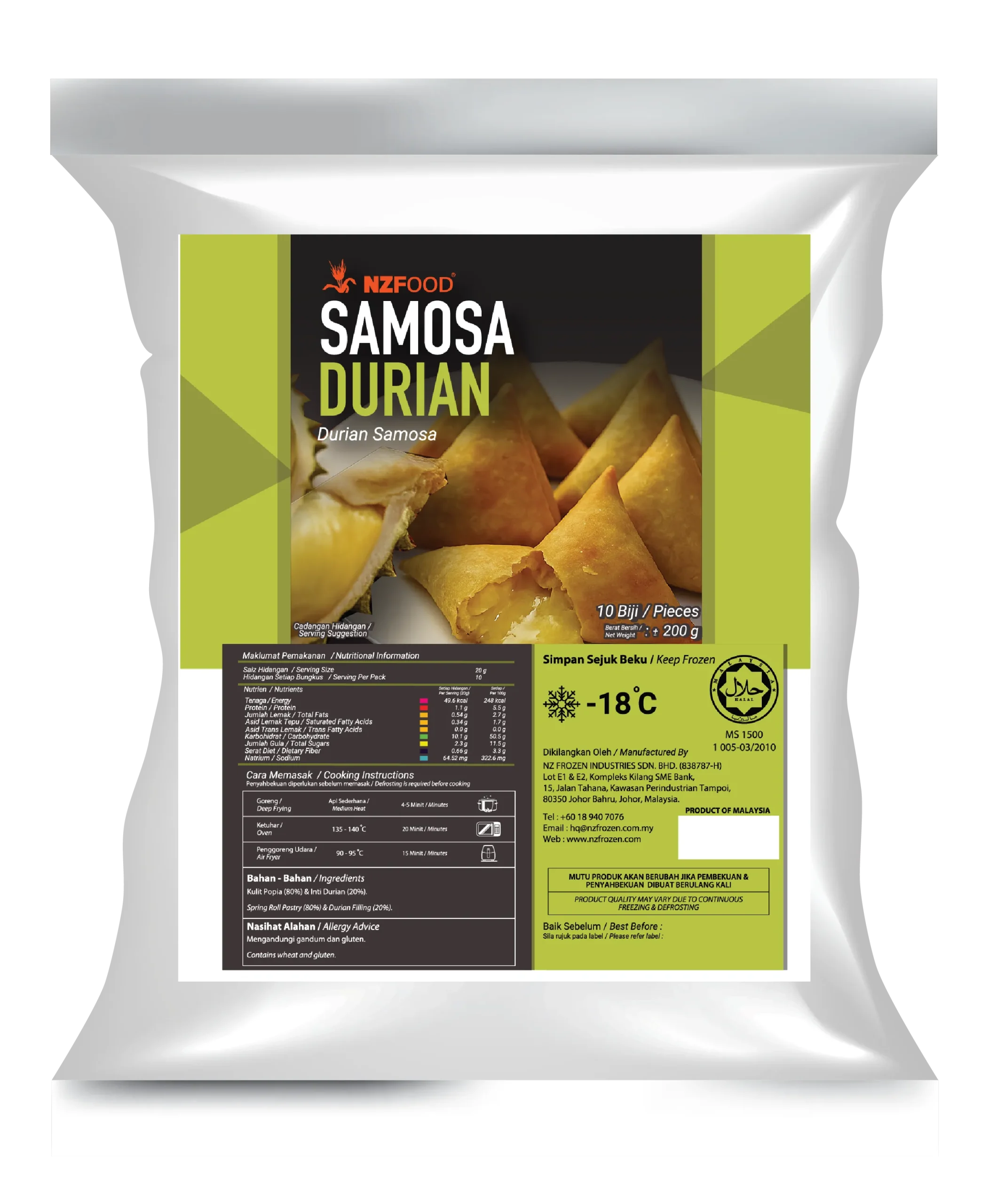 Samosa Durian