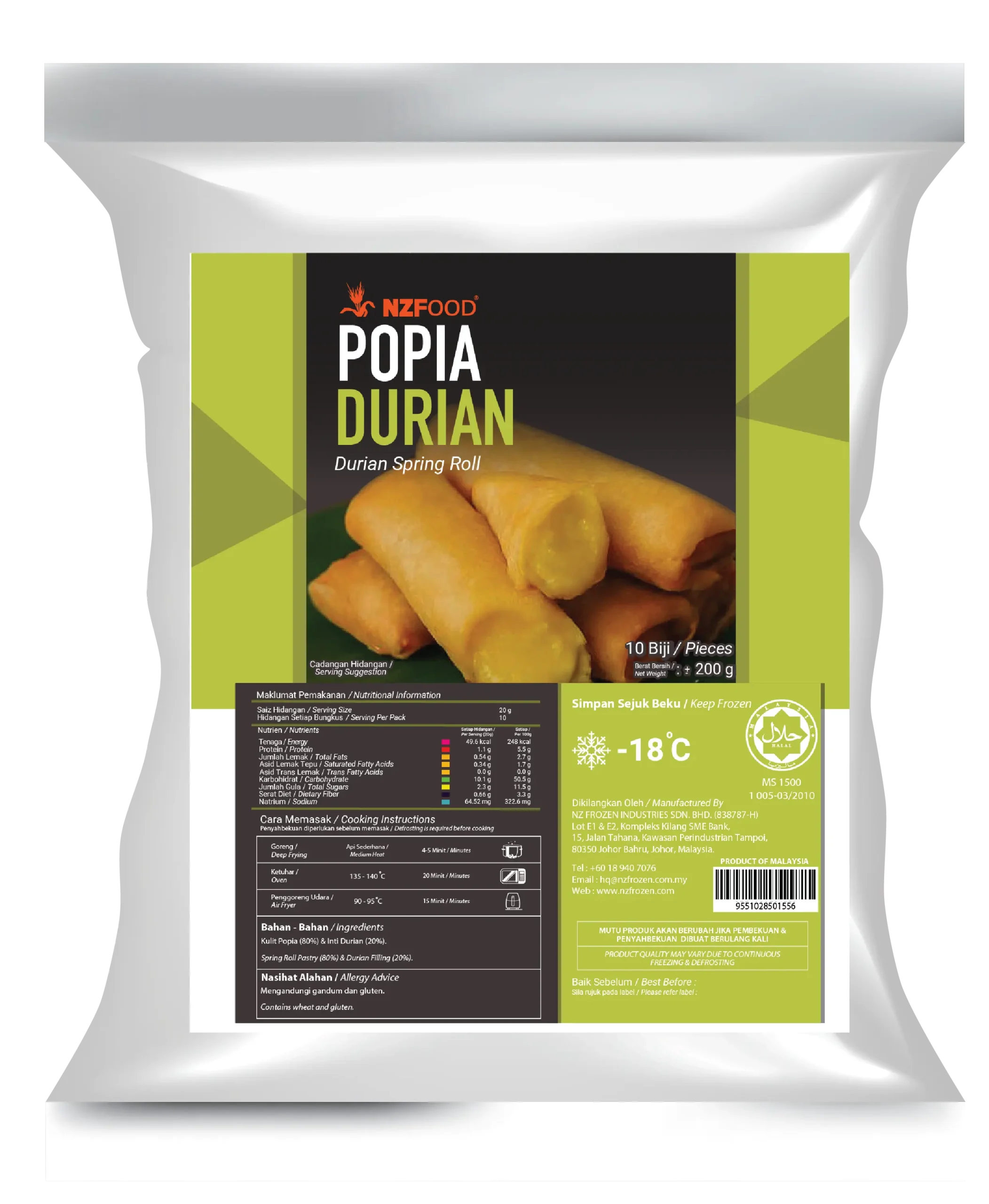 Popia Durian